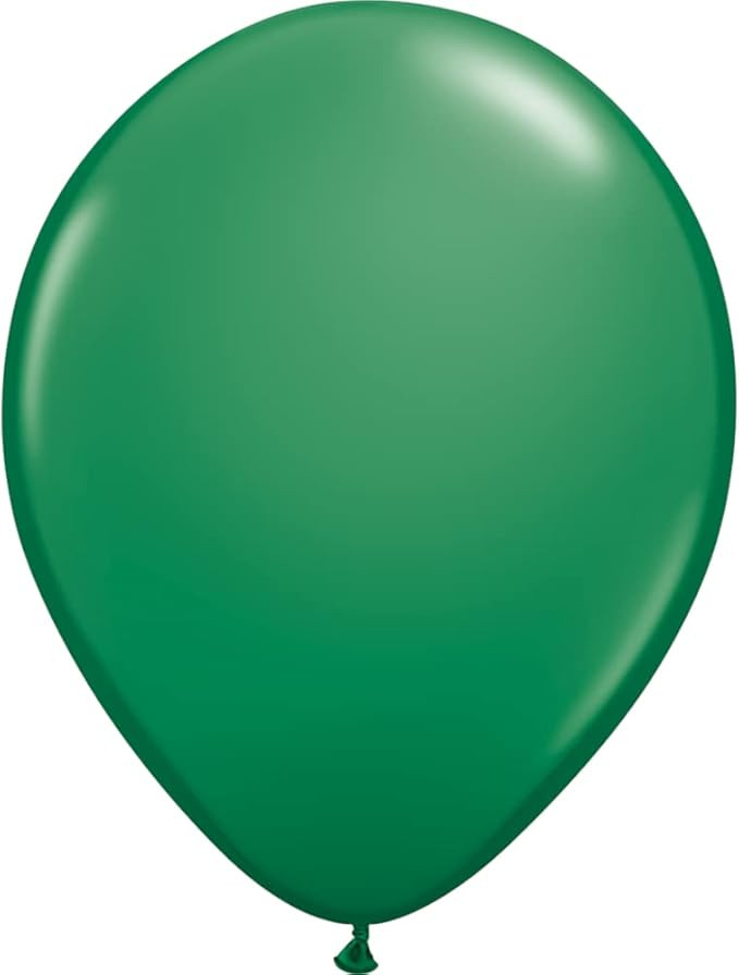 Qualatex 11" Green Latex Balloons (100ct) | Amazon (US)