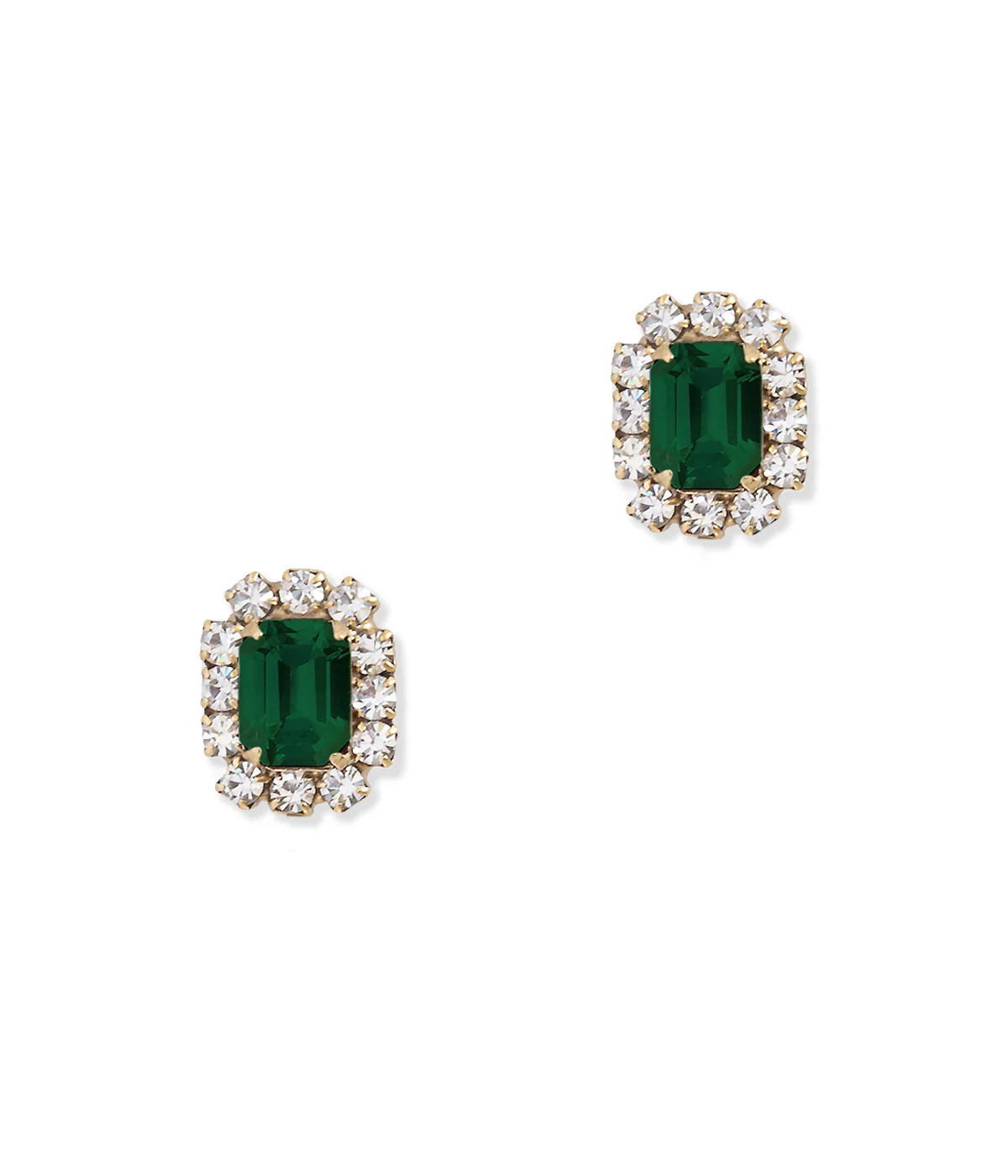 Tati Studs in Emerald | Over The Moon