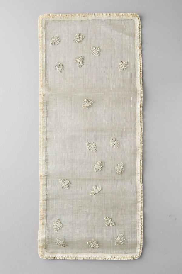 Straw Bee Table Runner By Anthropologie in Assorted Size ALL | Anthropologie (US)