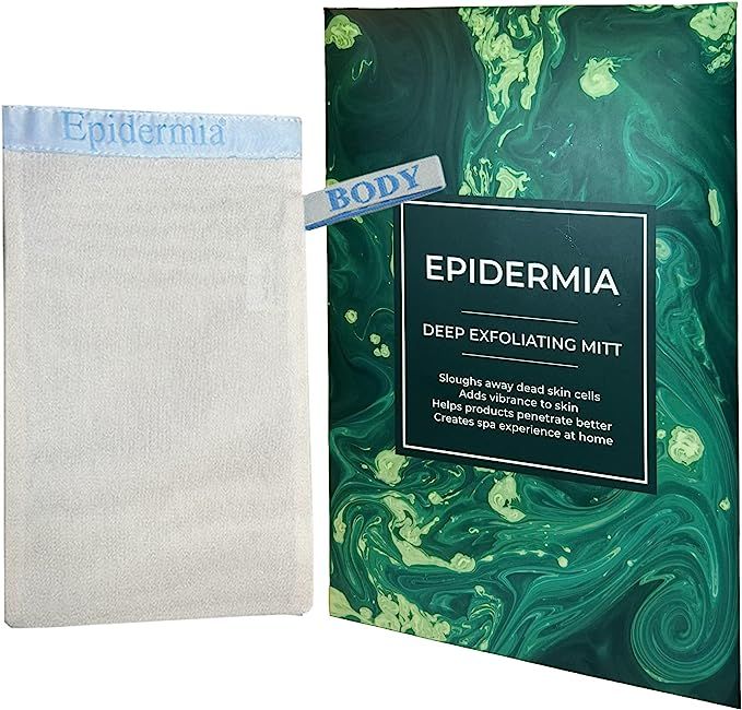 Epidermia Deep Exfoliating Mitt Body Scrub for Skin, Exfoliating Glove & Skin Cleanser, Exfoliate... | Amazon (US)