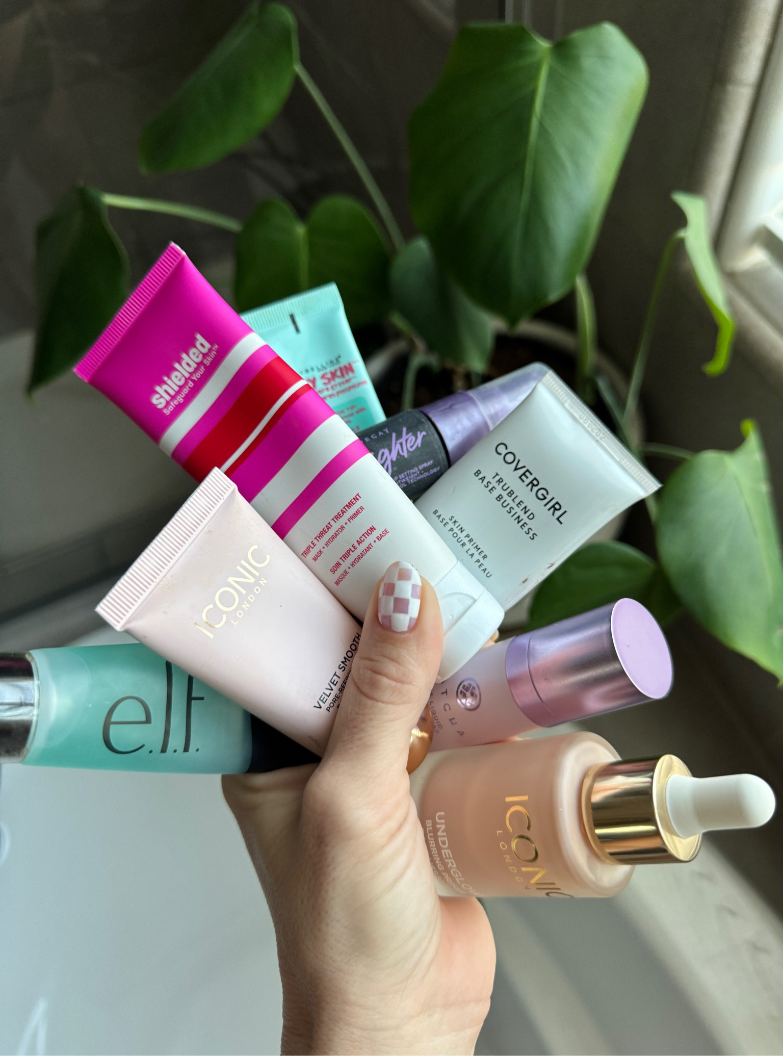 Let’s chat PRIMERS! 

I have a wide range of primers that all have their own benefits. In reality, I could live with only the Iconic London Velvet Smooth for pore filling, Elf for longevity, and Covergirl for a redness neutralizing/pore filling combo!

1. ELF - She’s stickkkky 😍🙏🏼 (and inexpensive!) There’s a reason this one is so beloved, she’s essential for keeping makeup on. I focus it in the T zone and around my mouth 

2. Iconic London Velvet Smooth - she’ll give you baby skin with a powdery plush doll-like effect. I use this on minimal makeup days, too, with just a touch of bronzer, brows, and mascara!

3. Covergirl - i’ve only tried the green version of this one, but it’s essential for my summer days! It has a smoothing effect, but also neutralizes redness, so I can use it on its own to take away a little sunburn and smooth the skin, but it also layers as well with makeup.

4. Shielded Beauty primer - this one is so much more than just a primer because it hydrates, firms, gives you a little glow AND fills pores! Realistically, this one could be in second or third place, but they all serve such different purposes. I do find myself applying the iconic London velvet, smooth primer over top of this one in problem areas occasionally. 

5. Tatcha - this is the liquid version and the reason that I put this in fifth place is because the solid version is so much better, but I still think that the iconic London primer gives about the same effect as the solid version silk canvas primer, just with a slightly more powdery finish.

6. Iconic London Underglow - I go back-and-forth with this primer because although I love the way that it hydrates and glows, I don’t find myself needing a glowy primer because I have so many other glowy products that I tend to use on a regular basis. This one works so well though & smells like a baby doll!

7. Maybelline baby skin - I loved it while I had it, just love the Velvet Smooth more! (Baby skin is silicone-y)

8. Urban Decal all nighter - I’ve always loved the setting spray but haven’t tried the primer - is it worth it to try it?! 🤔💬

#LTKBeauty #LTKGiftGuide #LTKFindsUnder50