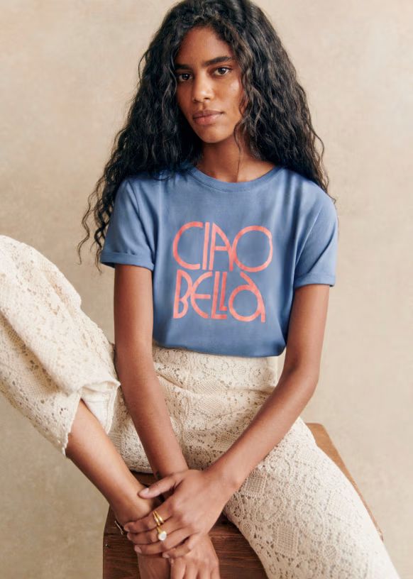 Ciao Bella  T-Shirt | Sezane Paris - US