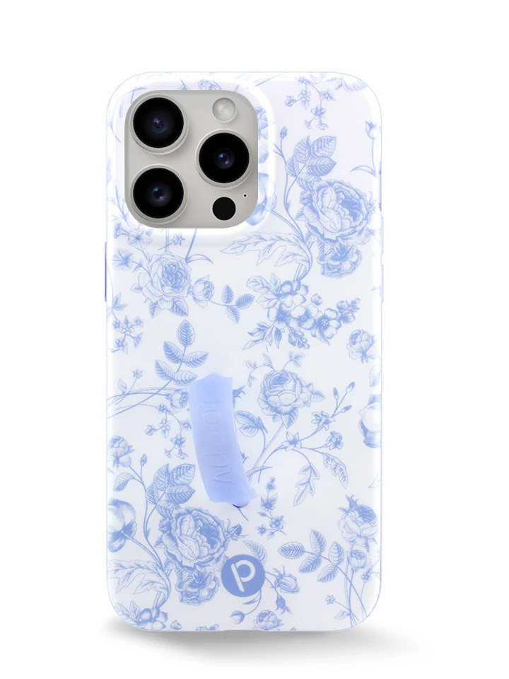 Loopy Cases - Blue Toile | Loopy Cases