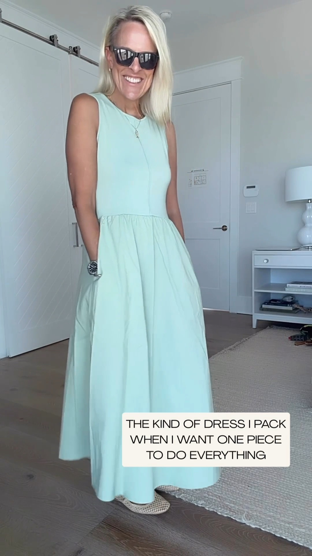This is the kind of dress I pack when I want one piece that can do everything! The fitted knit-style top and flowy maxi skirt give it a polished look without having to coordinate separate pieces—and yes, it has pockets. Wear it with sandals now, then add a cardigan and boots when the weather cools down.

💡 LTK MADE EASY
❤️ Heart = Support my posts!
🔖 Save = Get sale & restock alerts
📋 Lists = Keep favorites organized
📲 Share = Send lists and products to a friend. Hello, Christmas List!
💬 Comment = Ask me anything about what I’m wearing.:-)

#LTKootd #LTKOver40 #LTKTravel