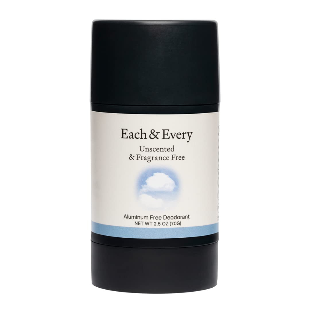 Each & Every Natural Aluminum-Free Deodorant for Sensitive Skin with Essential Oils, Plant-Based ... | Amazon (US)