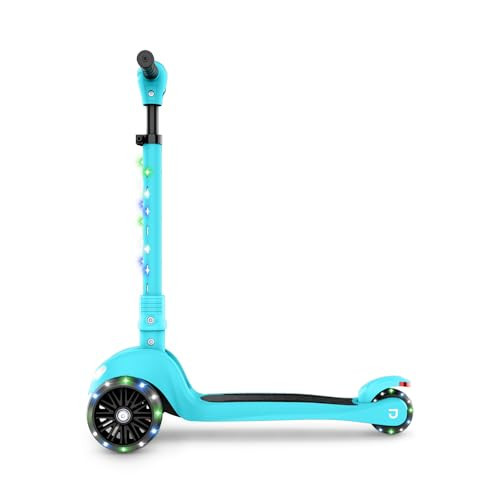 Jetson Scooters - Jupiter Mini 3 Wheel Kick Scooter, Blue, Foldable, Lightweight, Portable | Amazon (US)