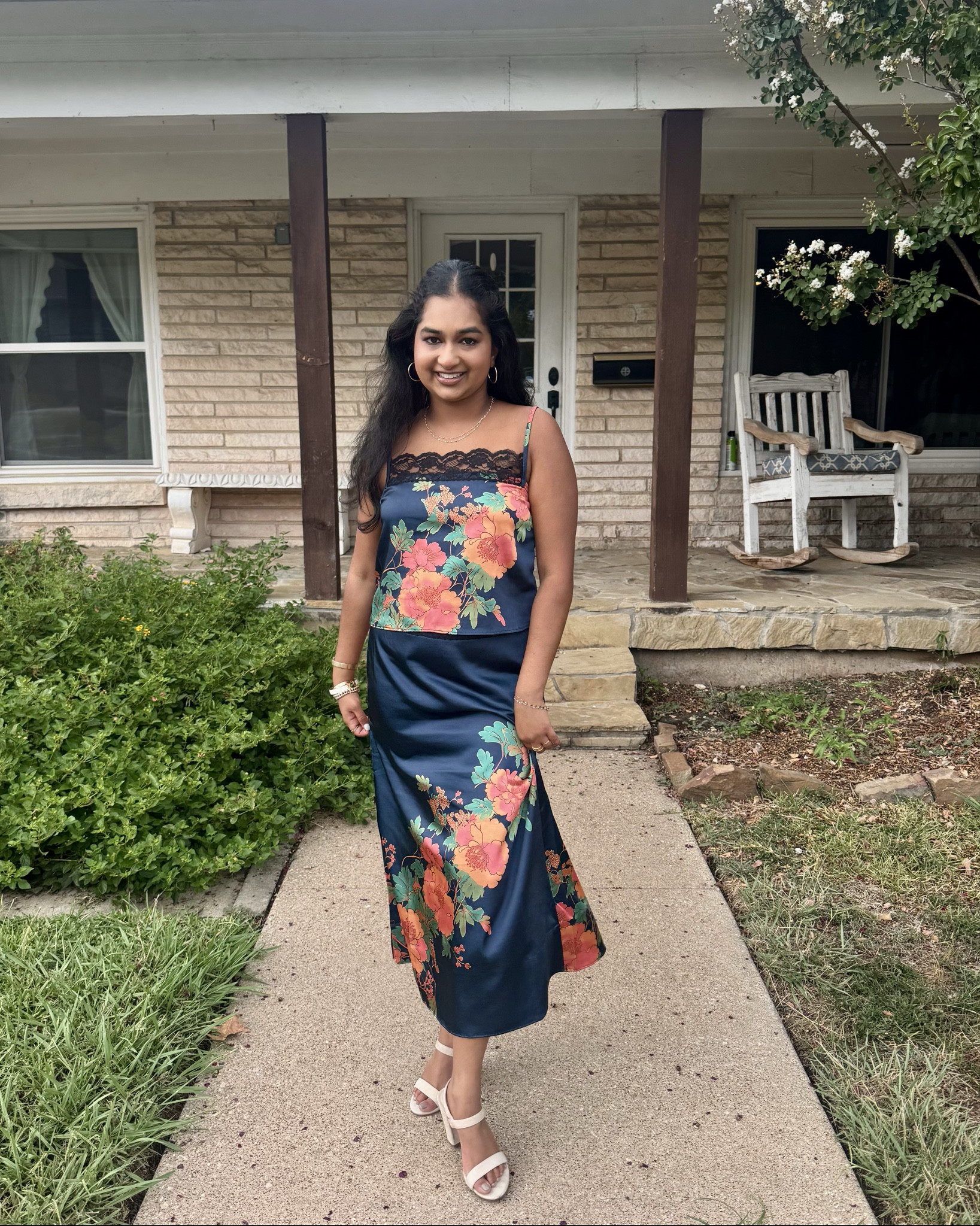 Love this floral satin moment! These are the perfect pieces for 
transitioning from summer to fall! 💐✨

#LTKU #LTKPetite #LTKSeasonal