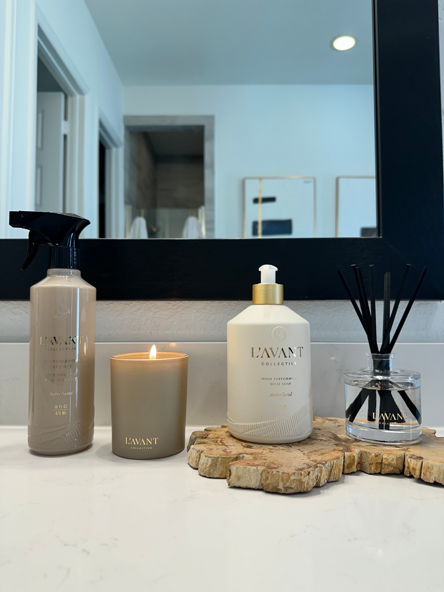 L’avant - best smelling home products 

Dish Soap
Reed Diffuser
Candle 
All purpose Cleaner  

#LTKHome