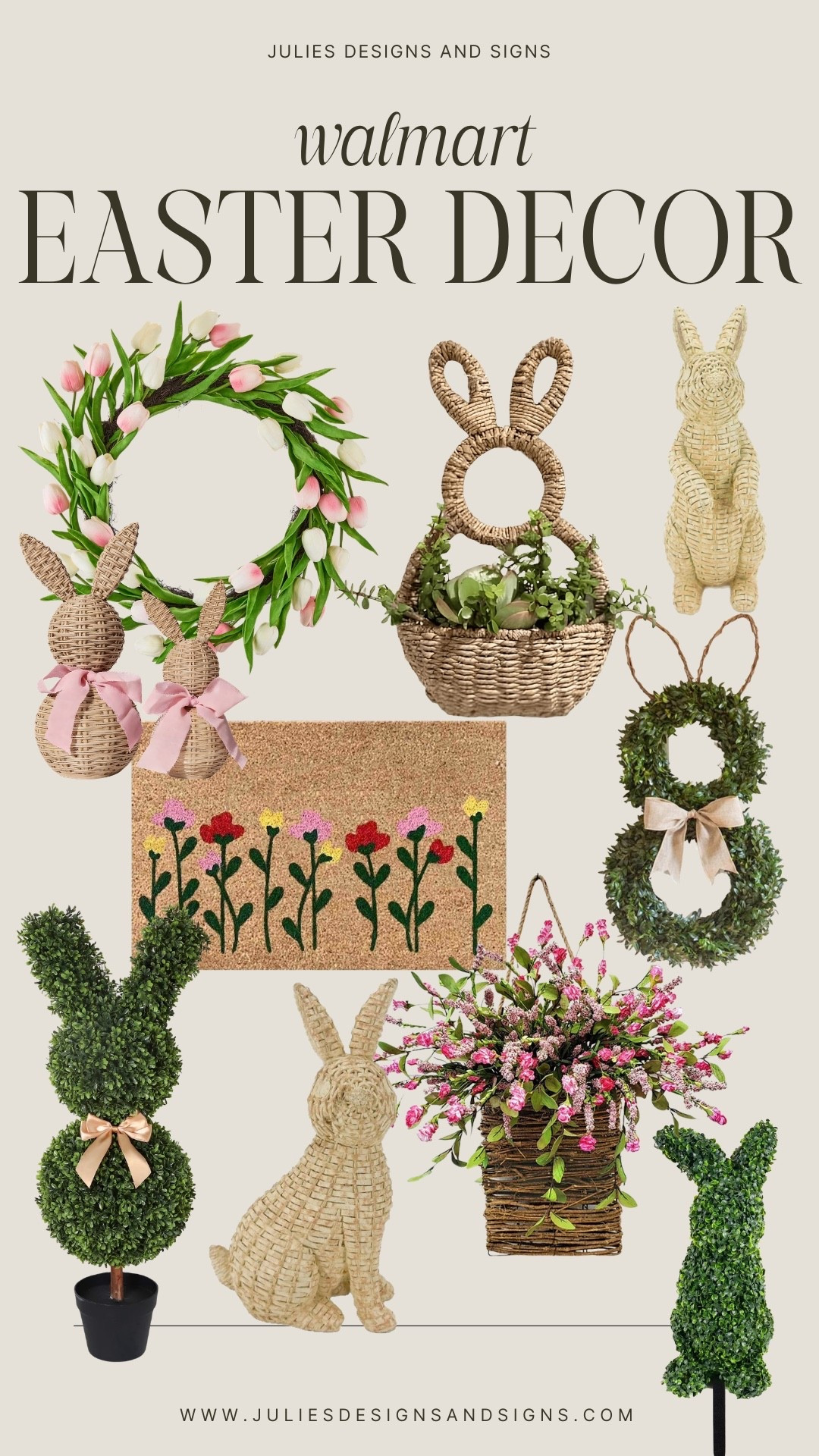 Easter home decor from Walmart 

#LTKSpringSale #LTKSaleAlert