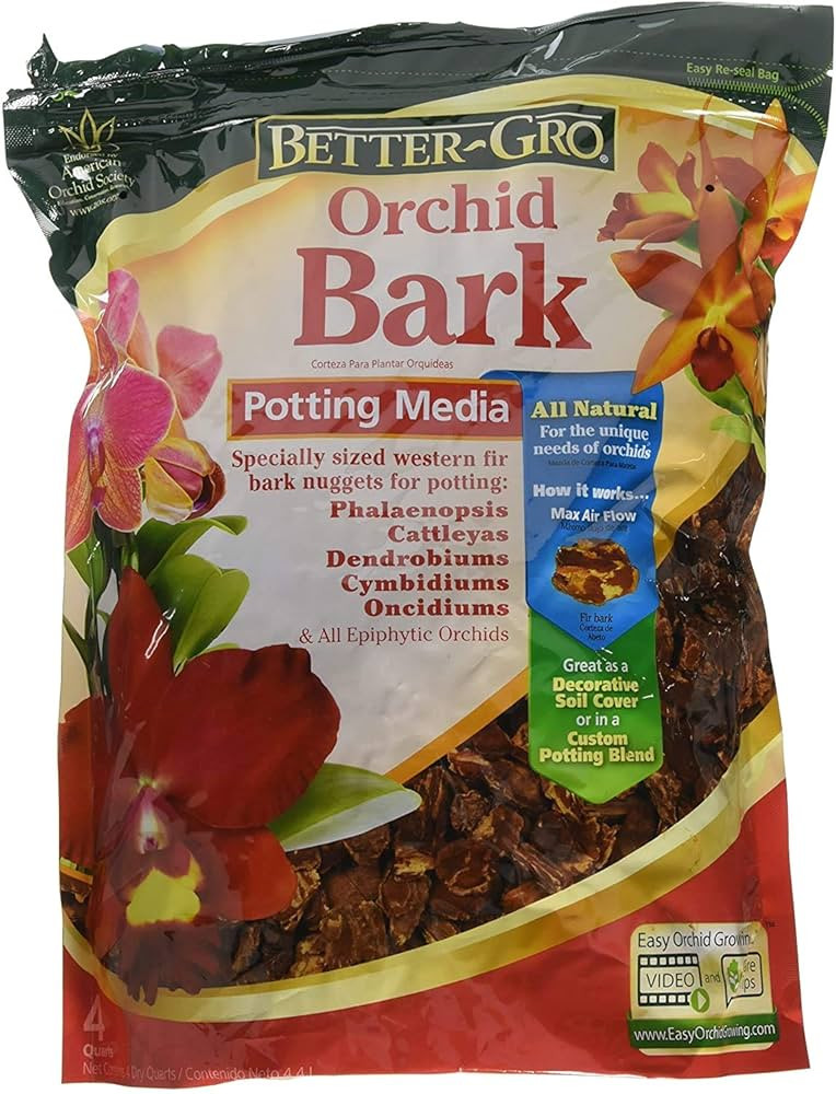 Better-Gro Orchid Bark - Premium Grade Orchid Potting Medium for Potting, Repotting, Root Develop... | Amazon (US)