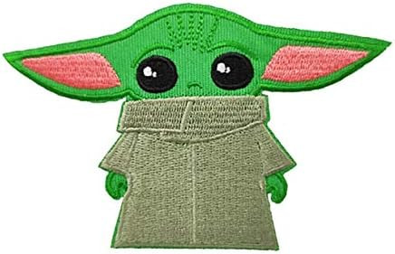 Amazon.com: Yoda Baby Embroidered 3 Inches Tall Iron on Patch | Amazon (US)