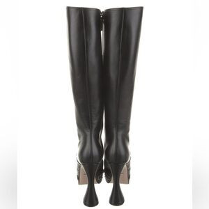 Gucci Leather Platform Boots | Poshmark