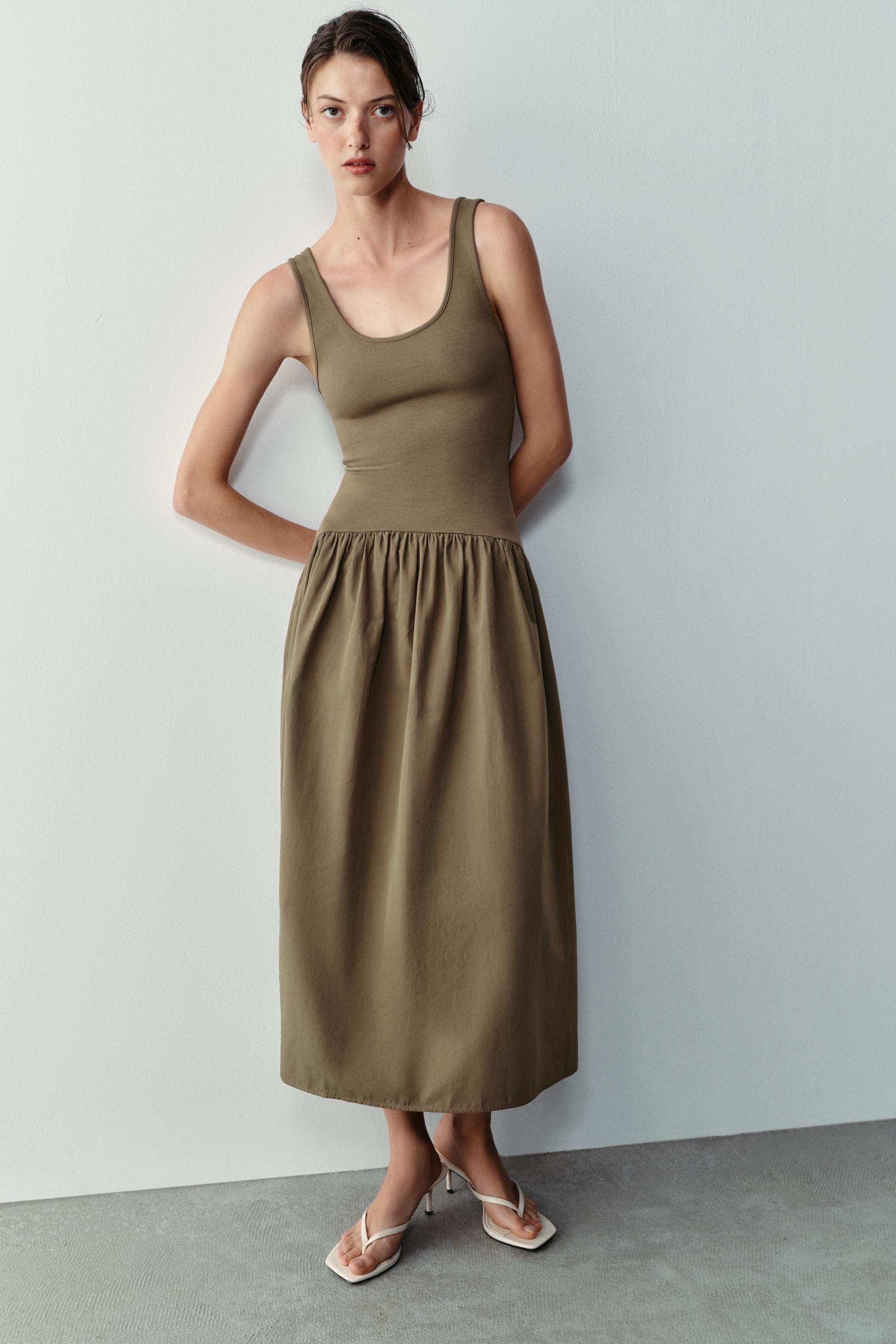 COMBINED STRAP DRESS | Zara US