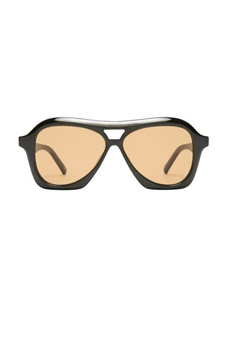 Le Specs Drizzle Sunglasses in Black & Light Brown Mono from Revolve.com | Revolve Clothing (Global)