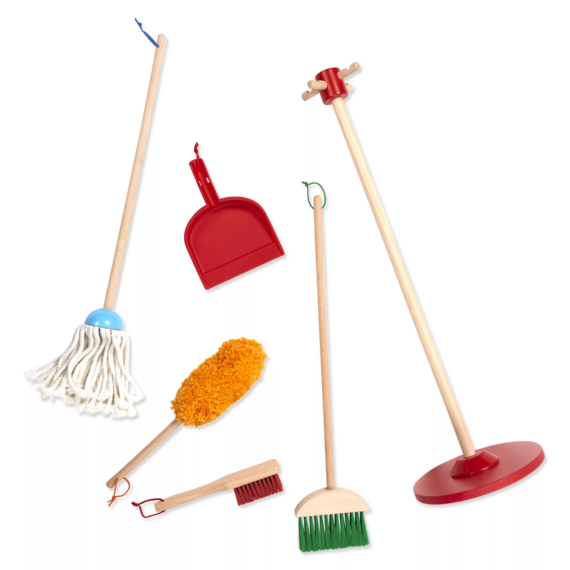 Melissa & Doug Dust! Sweep! Mop! 6-Piece Pretend Play Cleaning Set | Kohl's