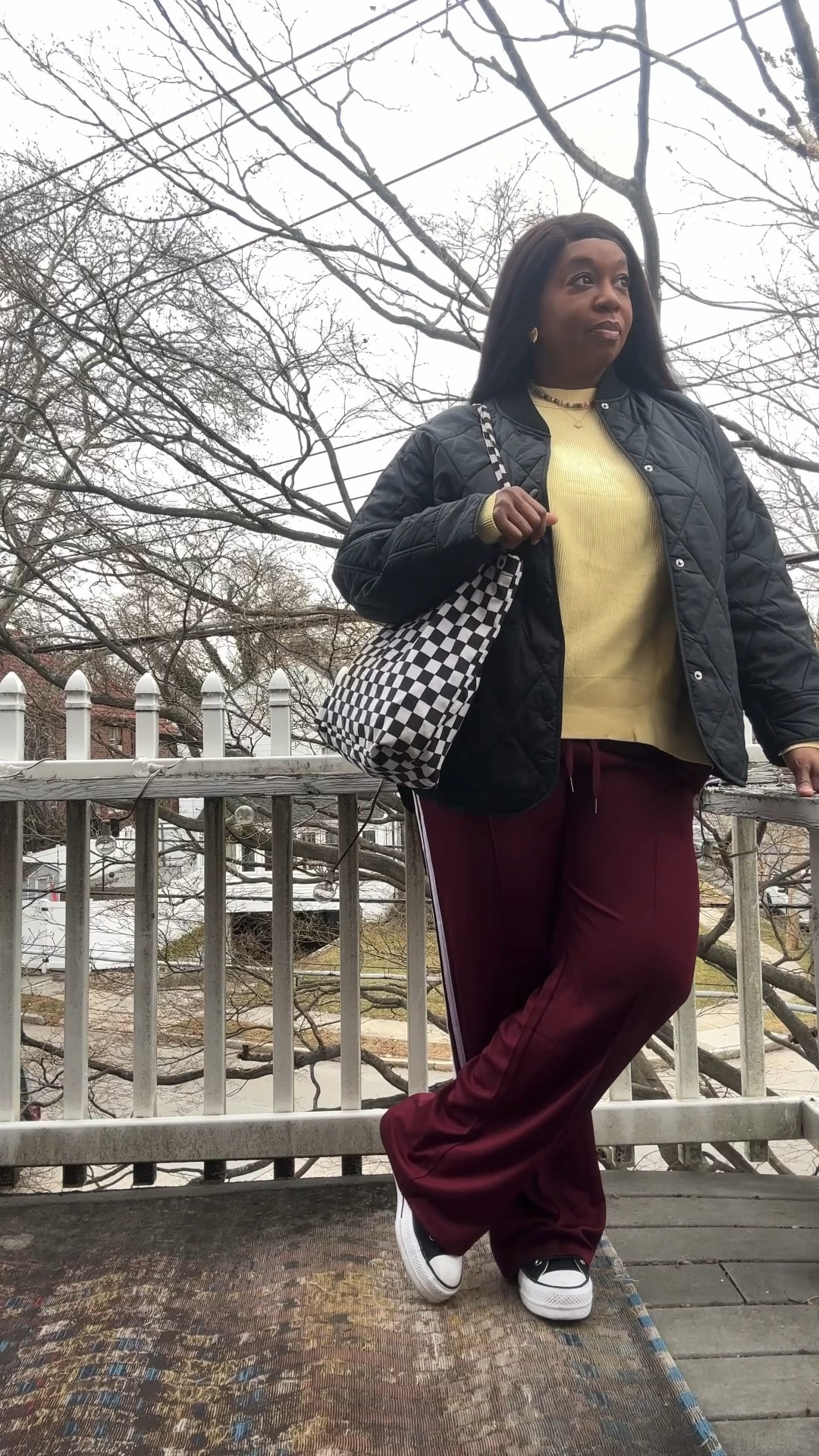 Winter OOTD:
Top is Medium
Pants are XL
Jacket is H&M (old)
Kicks are an 8 (TTS)


#LTKMidsize #LTKPetite #LTKSeasonal