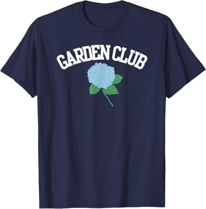 Grandmillennial Hydrangea Style Garden Club T-Shirt | Amazon (US)
