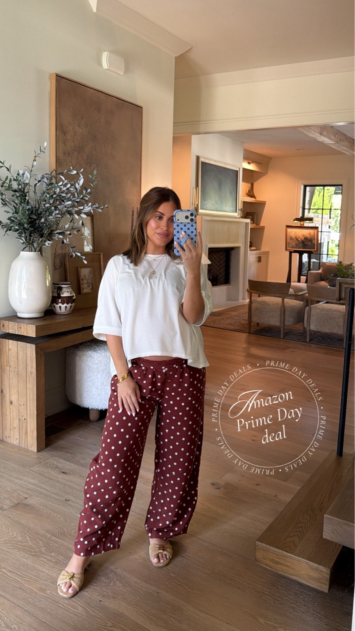 Amazon outfit all on sale! Wearing small in both the top & pants- great transitional outfit for fall whether you’re expecting or not!