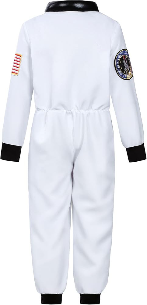 Sersllta Astronaut Costume for Kids NASA Space Pilot Toddler Boys Birthday Halloween Costumes | Amazon (US)