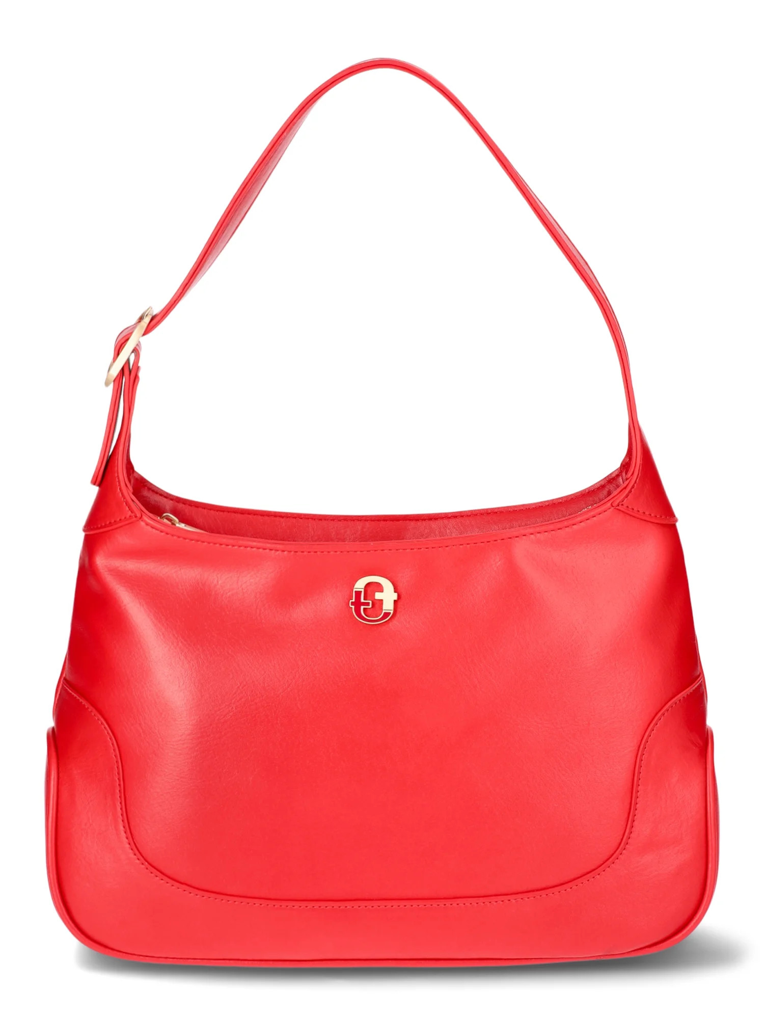 Time and Tru Women’s Nova Shoulder Bag, Fiesta Red | Walmart (US)