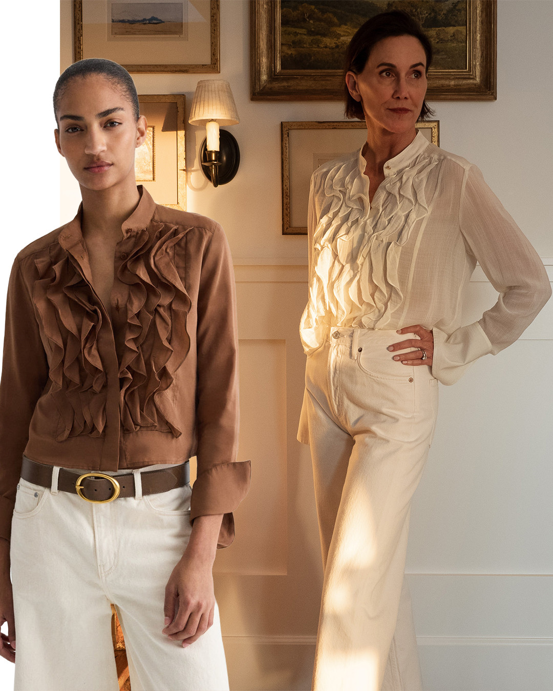 Double Up: If I love a piece and wear it often, I'll buy it in other colors. It eliminates styling questions and keeps me in my comfort zone. The latest is a TWP shirt which I already own in ivory and navy. It’s a winner in my closet: dresses up or down, is comfortable and defines a look. 

 