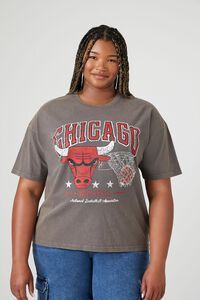 Plus Size Chicago Bulls Graphic Tee | Forever 21 (US)