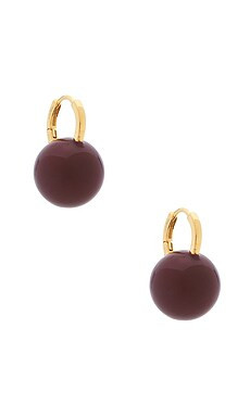 Casa Clara Tavi Earrings in Deep Cherry from Revolve.com | Revolve Clothing (Global)