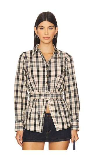 Harley Shirt in Butter | Revolve Clothing (Global)