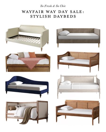 Stylish daybeds on sale in the Wayfair Way Day sale! Ends tonight!!
-
Nursery furniture sale - turned leg daybed - upholstered daybed - velvet daybed - wood and cane daybed - traditional bedroom - kids bed - kids daybed - kids bedroom daybed - guest room daybed - bedroom sale


Follow my shop @sofreshandsochic on the @shop.LTK app to shop this post and get my exclusive app-only content!

#liketkit #LTKsalealert #LTKkids #LTKhome
@shop.ltk
https://liketk.it/482ax

#LTKkids #LTKsalealert #LTKhome