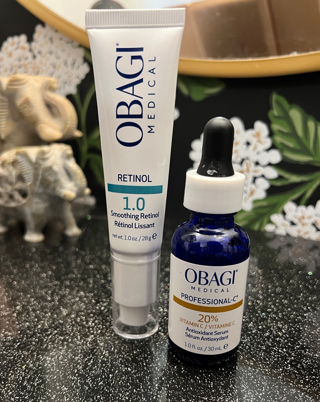 Current skincare must haves - obagi medial 20% vitamin c and retinol cream 

#LTKBeauty #LTKselfcare