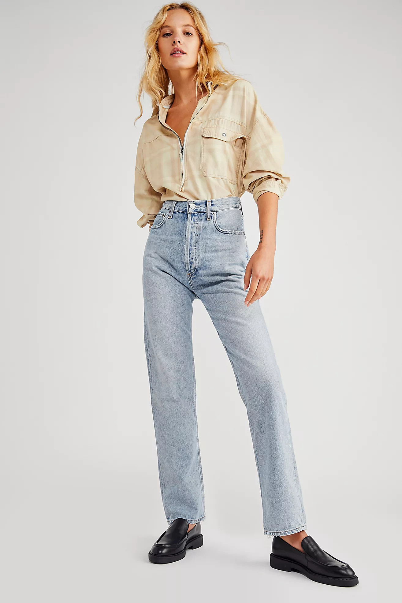 AGOLDE Pinch Waist 90s Jean | Free People (UK)
