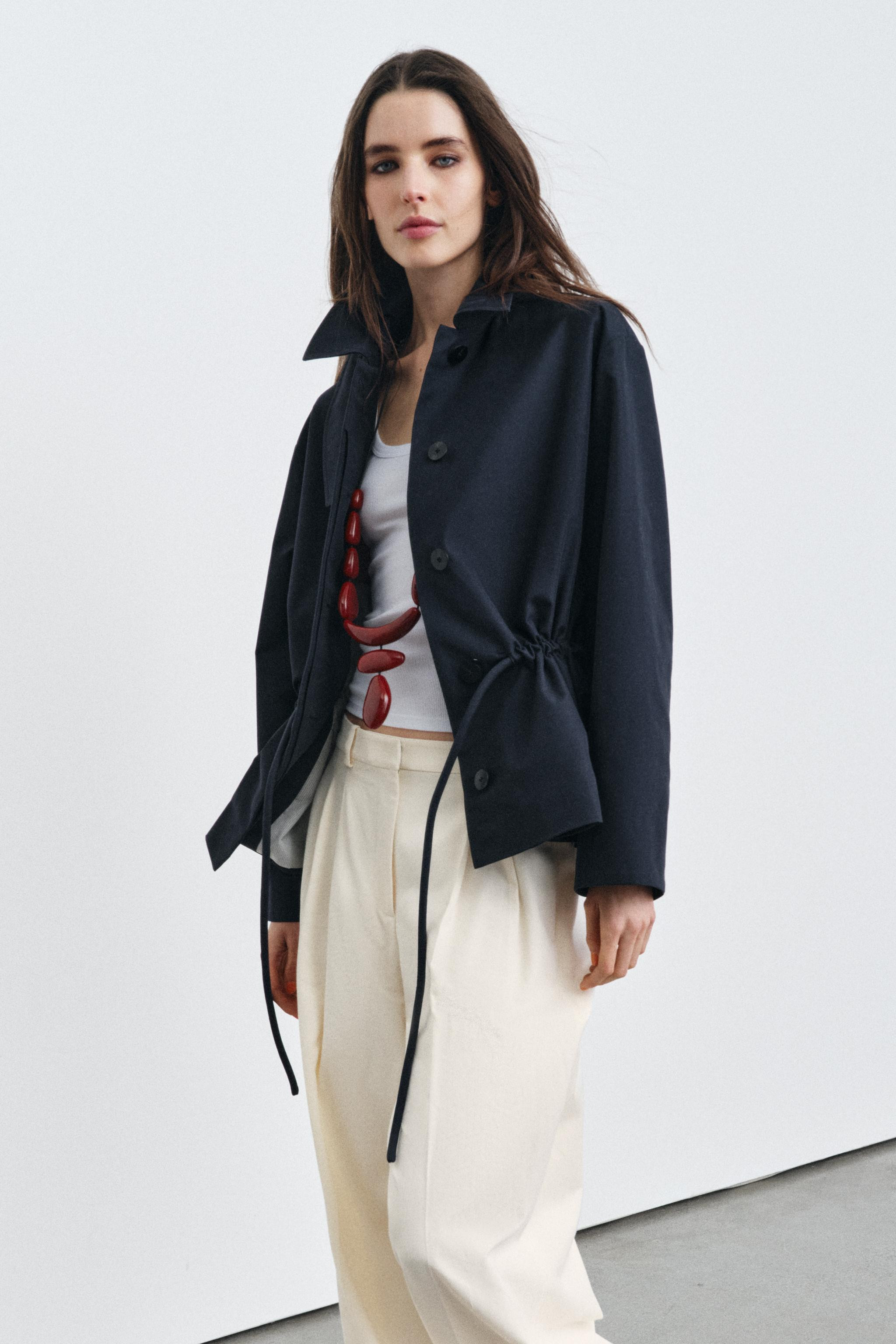 ZW COLLECTION BELTED PARKA | Zara US