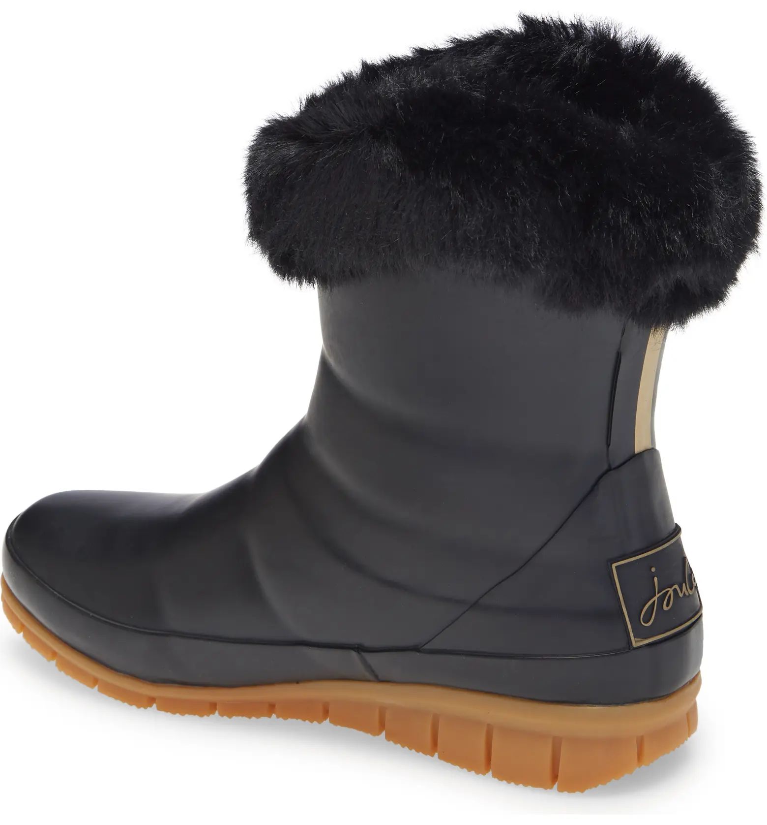 Chilton Waterproof Bootie with Faux Fur Collar | Nordstrom Rack