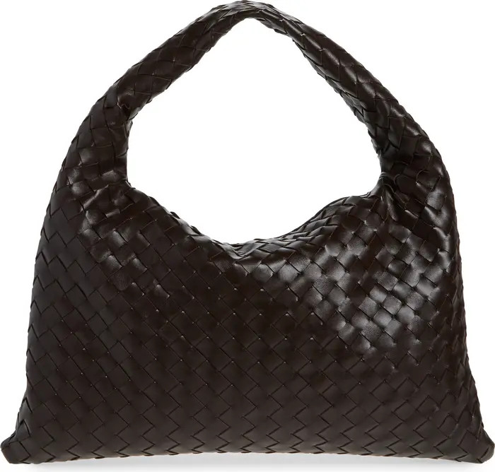 Bottega Veneta Small Hop Intrecciato Leather Hobo Bag | Nordstrom | Nordstrom