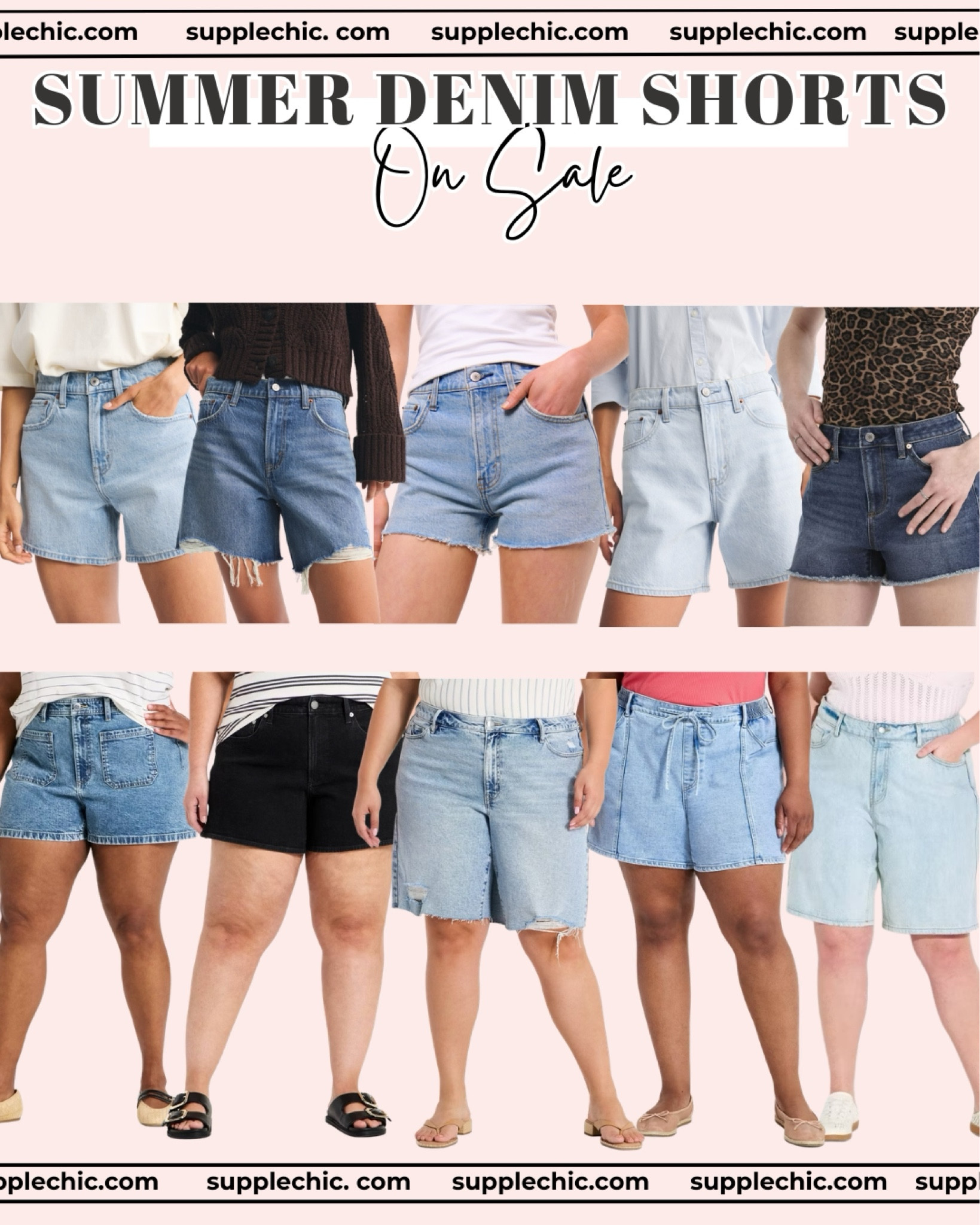 Finding denim shorts that are actually comfortable AND cute feels impossible sometimes. I love that there are different washes, lengths, and fits because not everybody wants the same style of shorts during summer. Some days I want relaxed and casual, other days I want fitted and cute #DenimShorts #SummerStyle #PlusSizeFashion #CasualSummerOutfits #AffordableFashion #WalmartFashion #DenimHaul #SummerWardrobe #EverydayStyle #LTKStyle

#LTKSeasonal #LTKSaleAlert #LTKootd