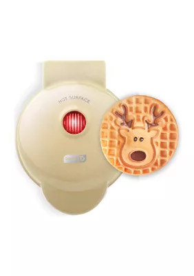 Dash Reindeer Mini Waffle Maker, Gold | Belk