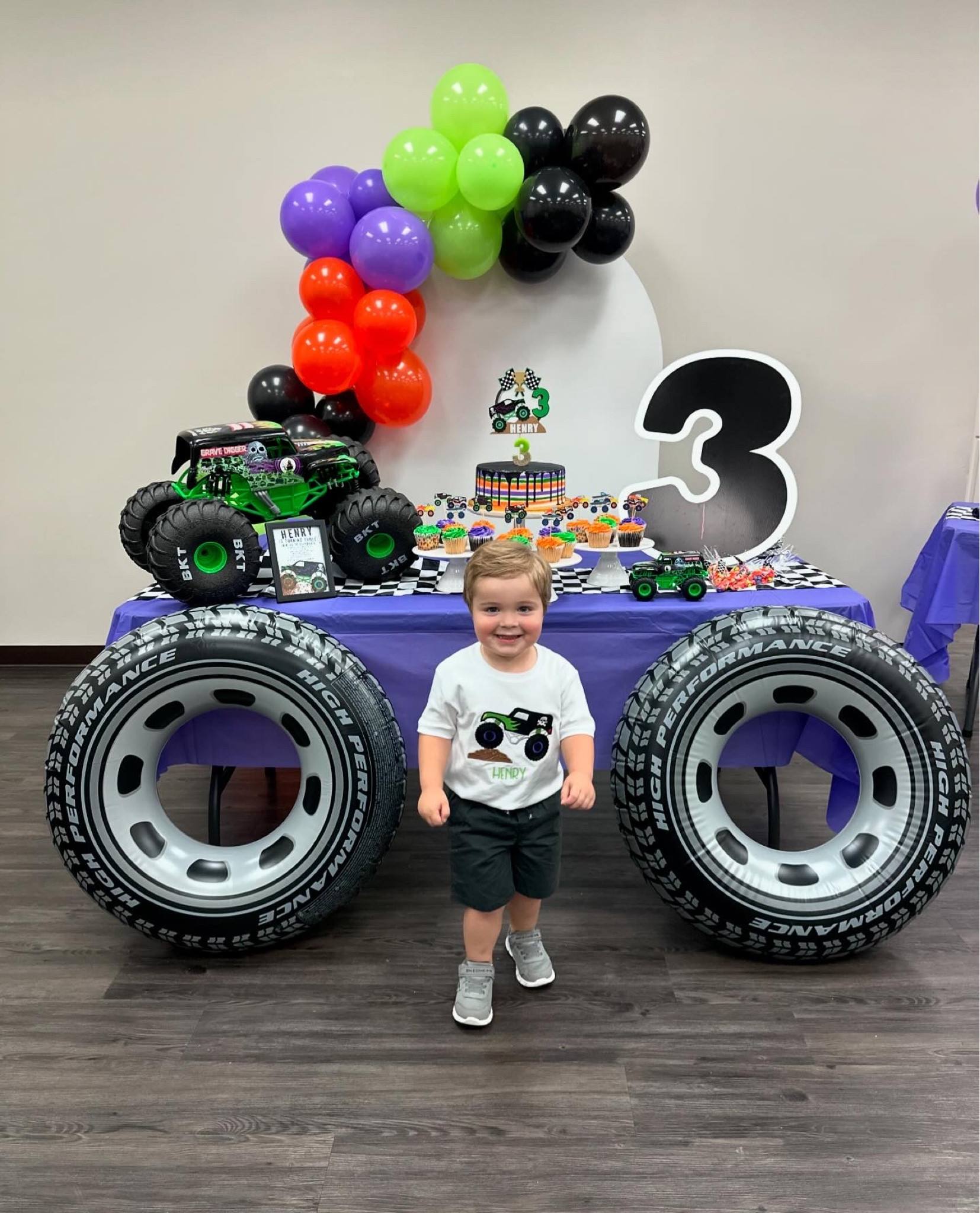 Grave Digger Monster Truck 3rd birthday party for my little boy! So much fun to DIY this! 



#LTKparties #LTKfamily #LTKkids