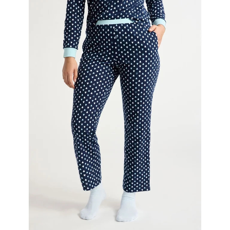 Joyspun Women's and Women’s Plus Jersey Knit Sleep Pants, Sizes S to 3X - Walmart.com | Walmart (US)