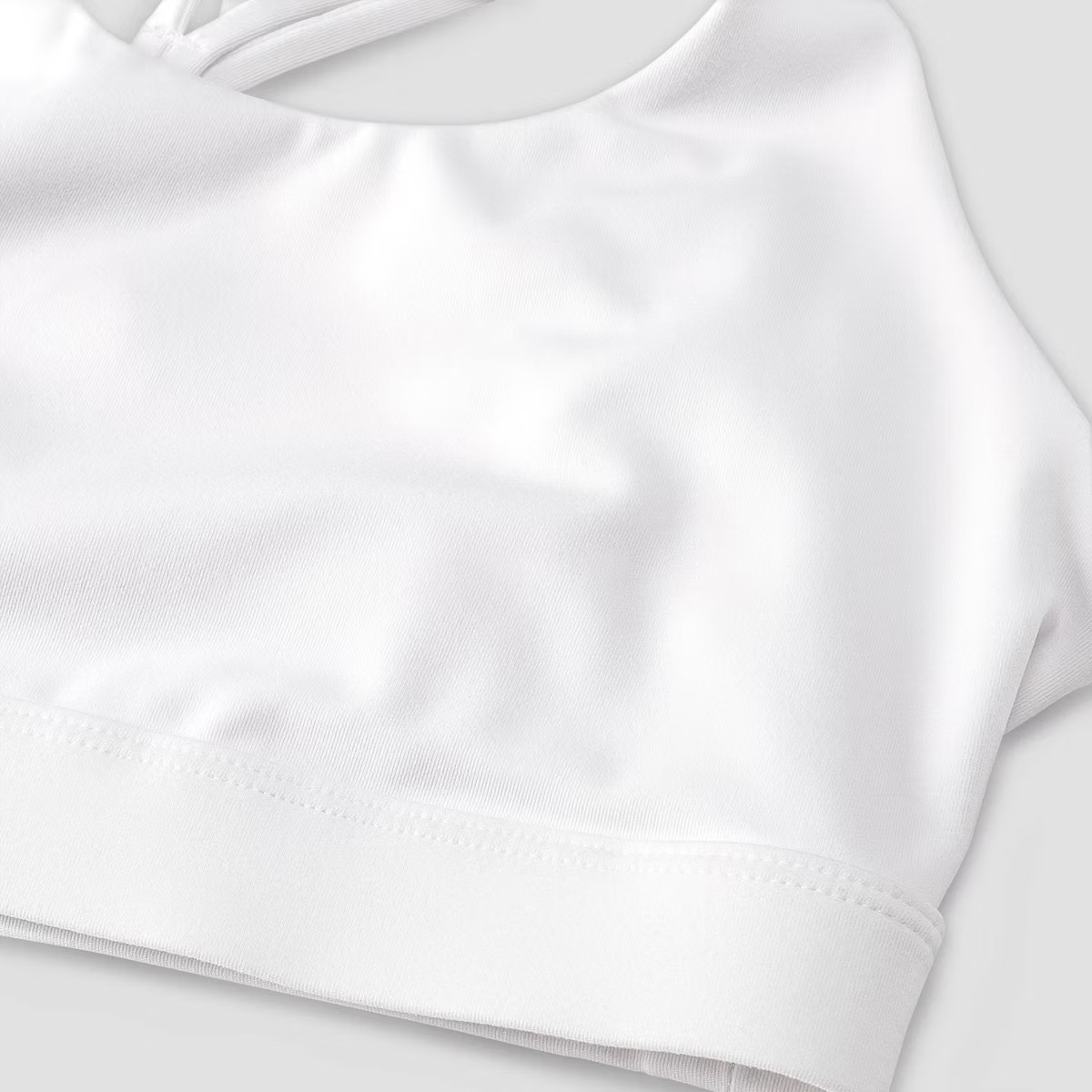 Girls' Microfiber Bra - All In Motion™ White | Target