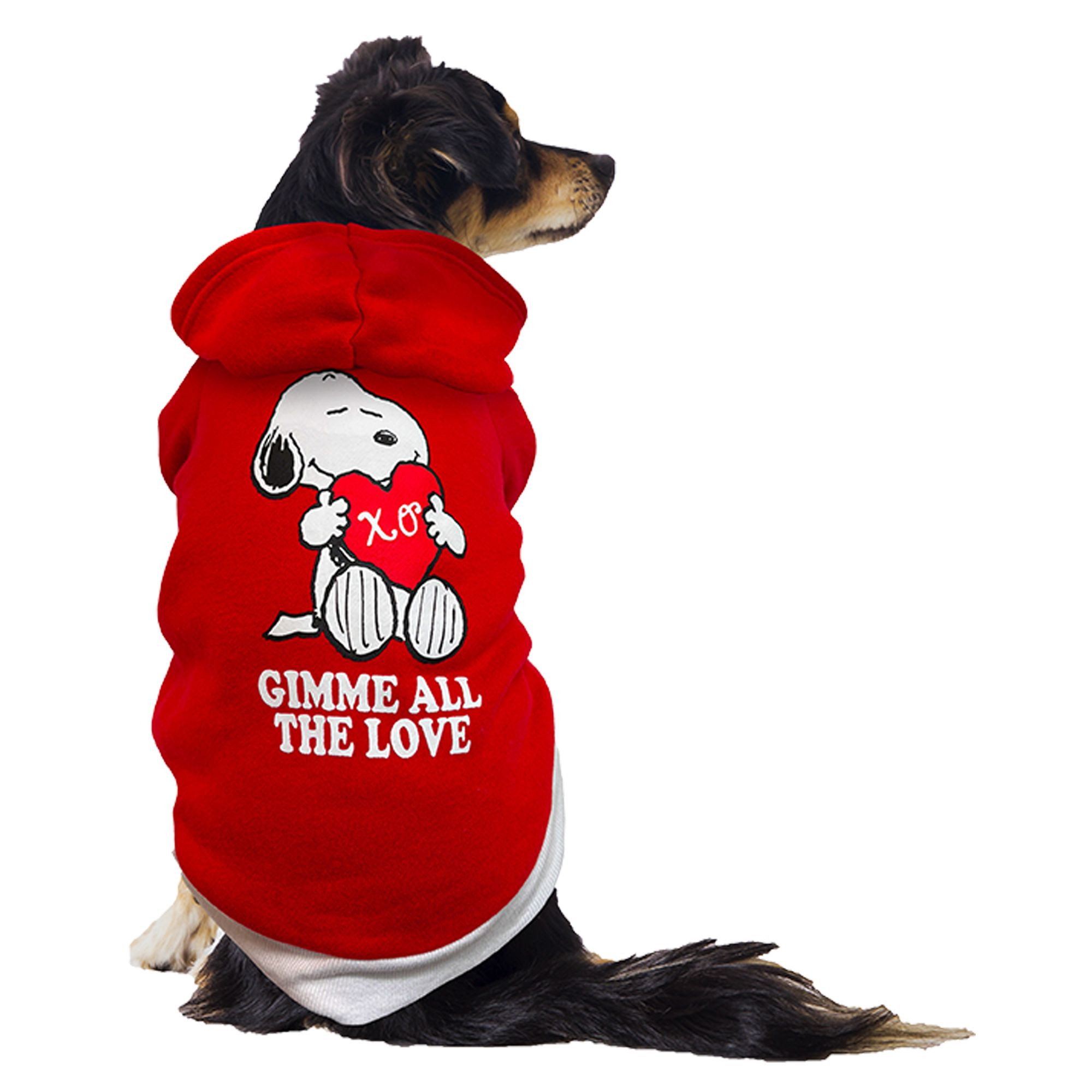 Give Me All the Love Snoopy Hoodie | PetSmart