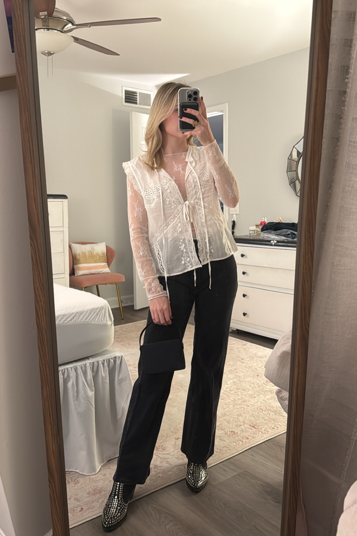 when the outfit is built around the vintage purse find 