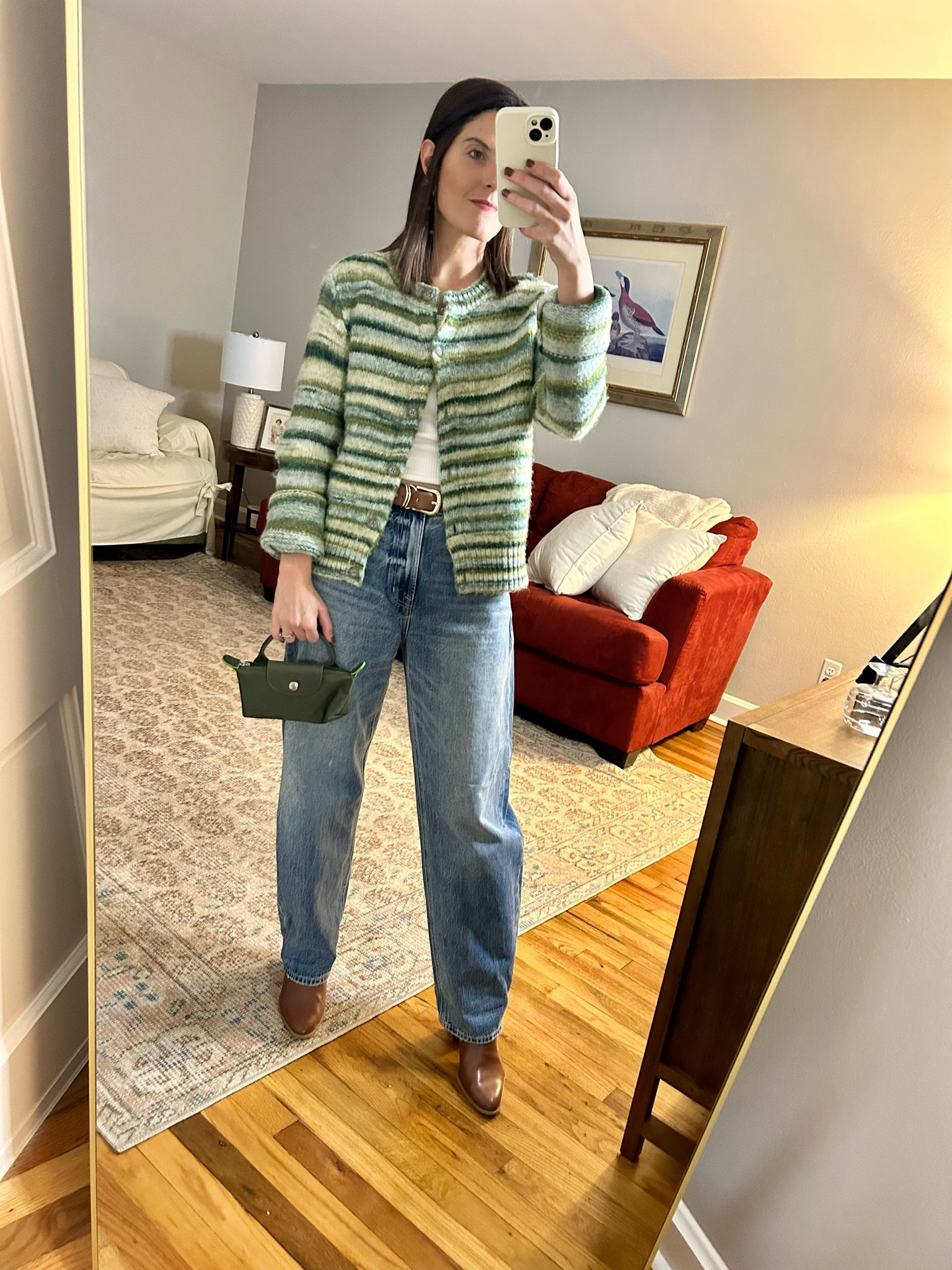 Sweater - Splendid, Small
Tank - Target, Small 
Jeans - Pistola, 26
Boots - Target
Purse - Longchamp
Earrings - Amazon 

#LTKFindsUnder100 #LTKFindsUnder50 #LTKStyleTip