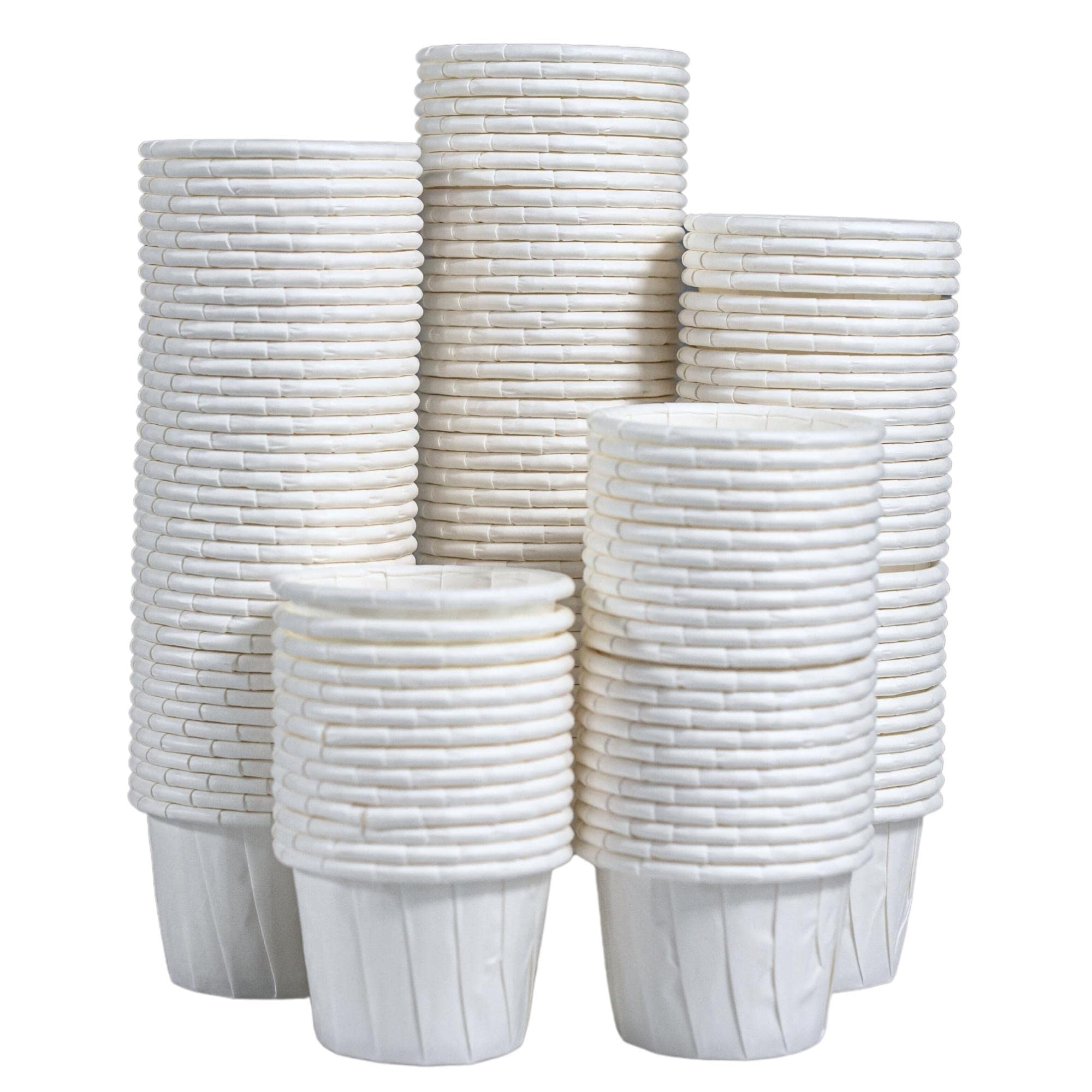Vakly Disposable Paper Souffle Medicine Cups 3/4 oz [Pack of 250] – (0.75 Ounce) Small Cups for... | Amazon (US)