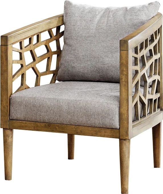 Carriere 27" W Polyester Barrel Chair | Wayfair North America
