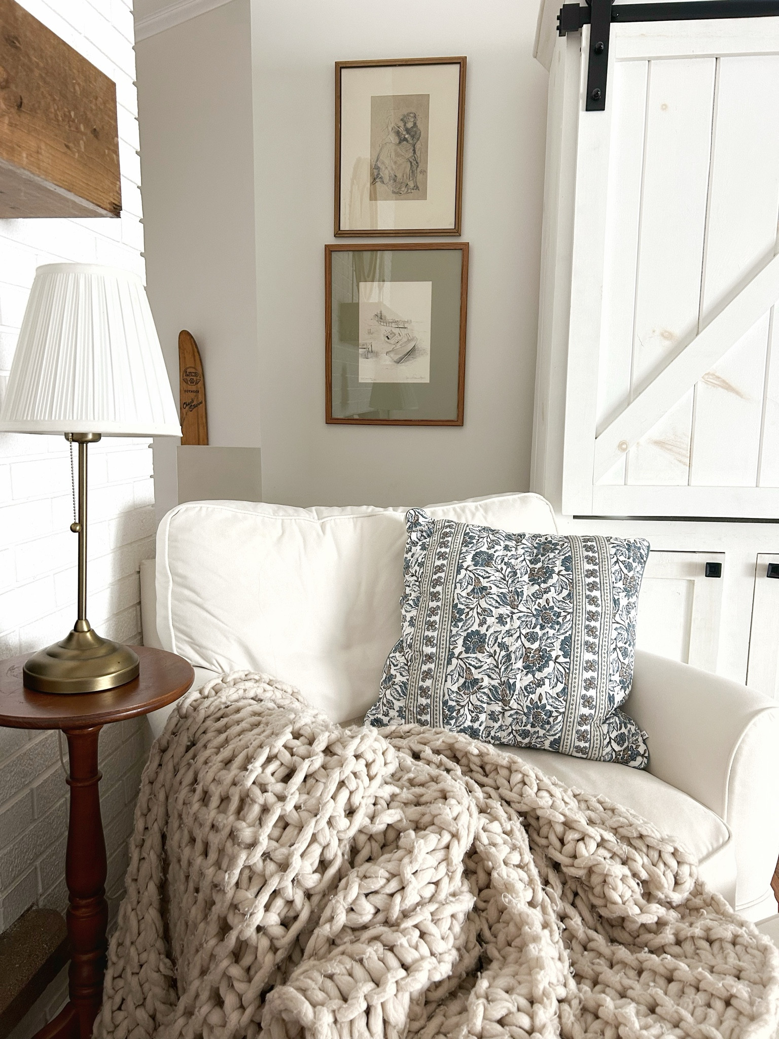 That blue pillow from Walmart has my heart!  It’s cozy and soft!  It’s the perfect addition to my little reading corner. 📚📚📚 #readingcorner

#LTKHome #LTKSeasonal