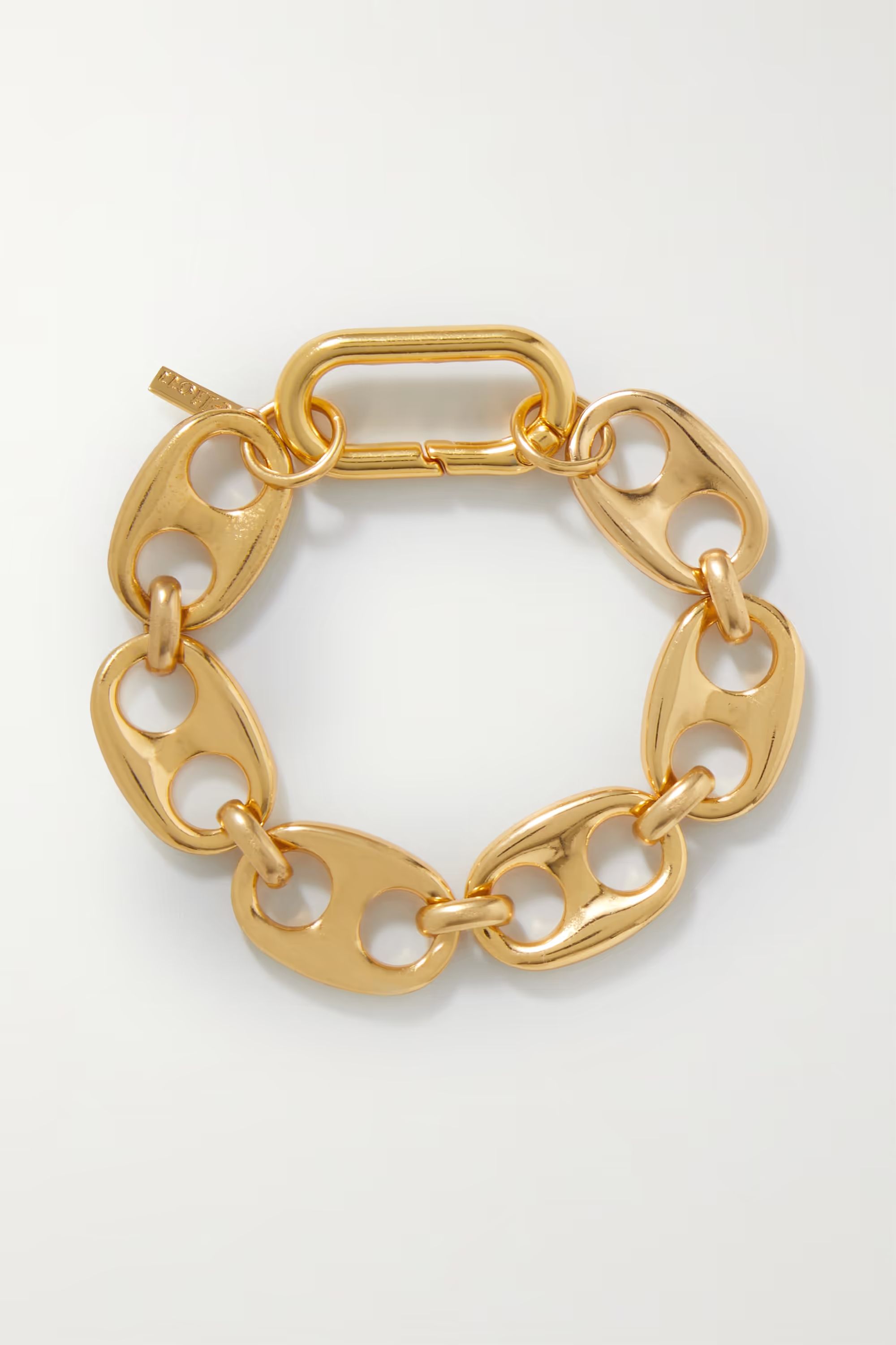 Gold Avalon gold-plated bracelet | ÉLIOU | NET-A-PORTER | NET-A-PORTER (US)