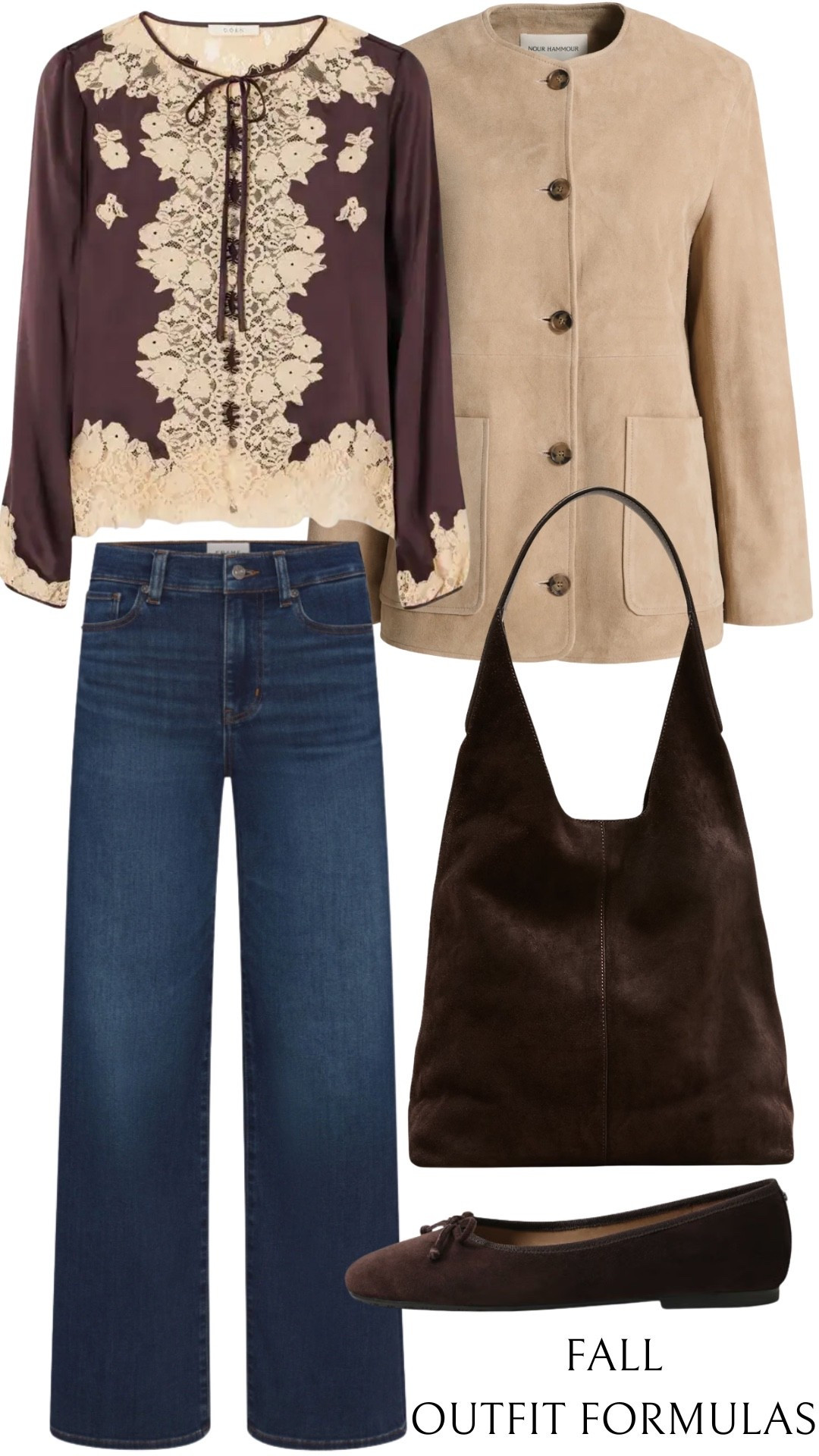 Fall outfit formulas to build off of 🍂 Blouse + jeans + layer + flat + bag

#LTKootd #LTKgrwm #LTKSeasonal