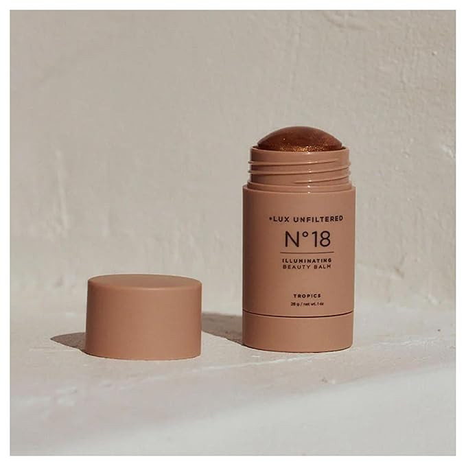 + Lux Unfiltered N°18 Illuminating Beauty Balm - Cream Bronzer Stick with Mango Butter - Buildab... | Amazon (US)