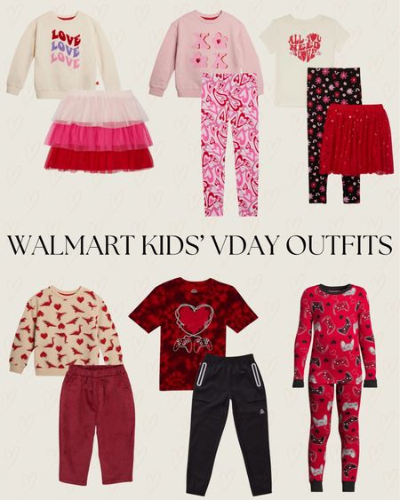 Walmart has great kids’ VDay outfits that won’t break the bank! Perfect for holiday parties and casual wear! 

#LTKbaby #LTKfamily #LTKkids