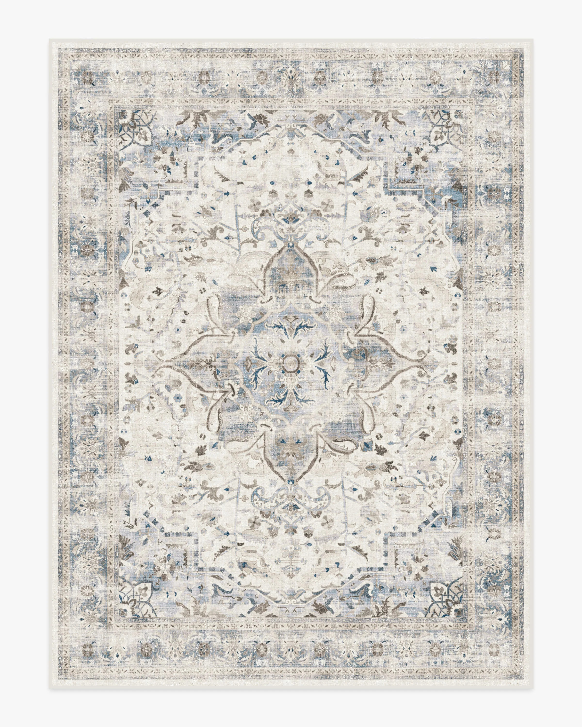 Sarrah Blue Quartz Tufted Rug | Ruggable